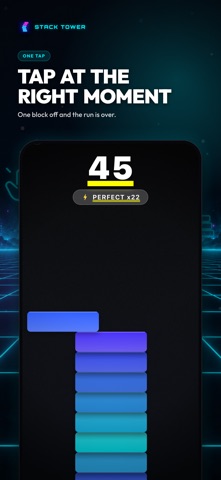 Stack Tower – Reflex Game Screenshot 1 of 6