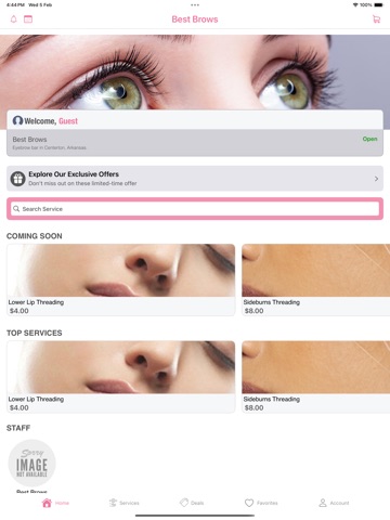 Best Brow Spa iPad screenshot