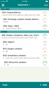 Chess Opener Lite screenshot