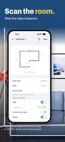 BidCoat: Painting Estimate App screenshot 1