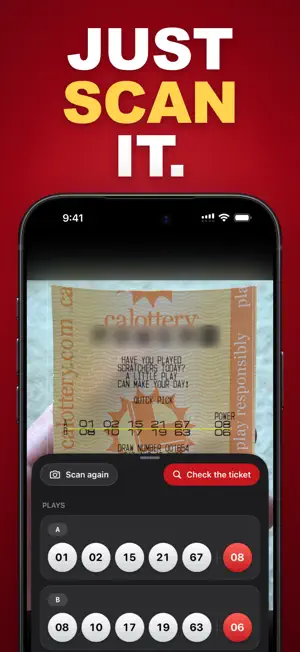Lottery Ticket Scanner – Won? screenshot 1