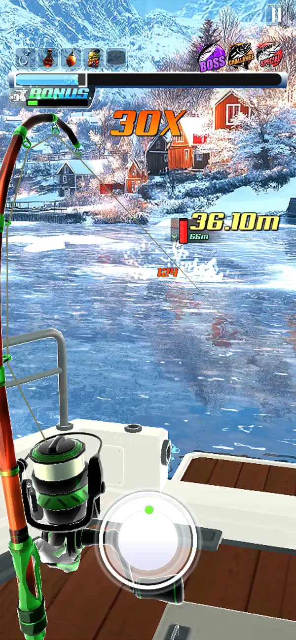 Ocean Fishing King iOS Mod IPA screenshot 3 - iOS game interface