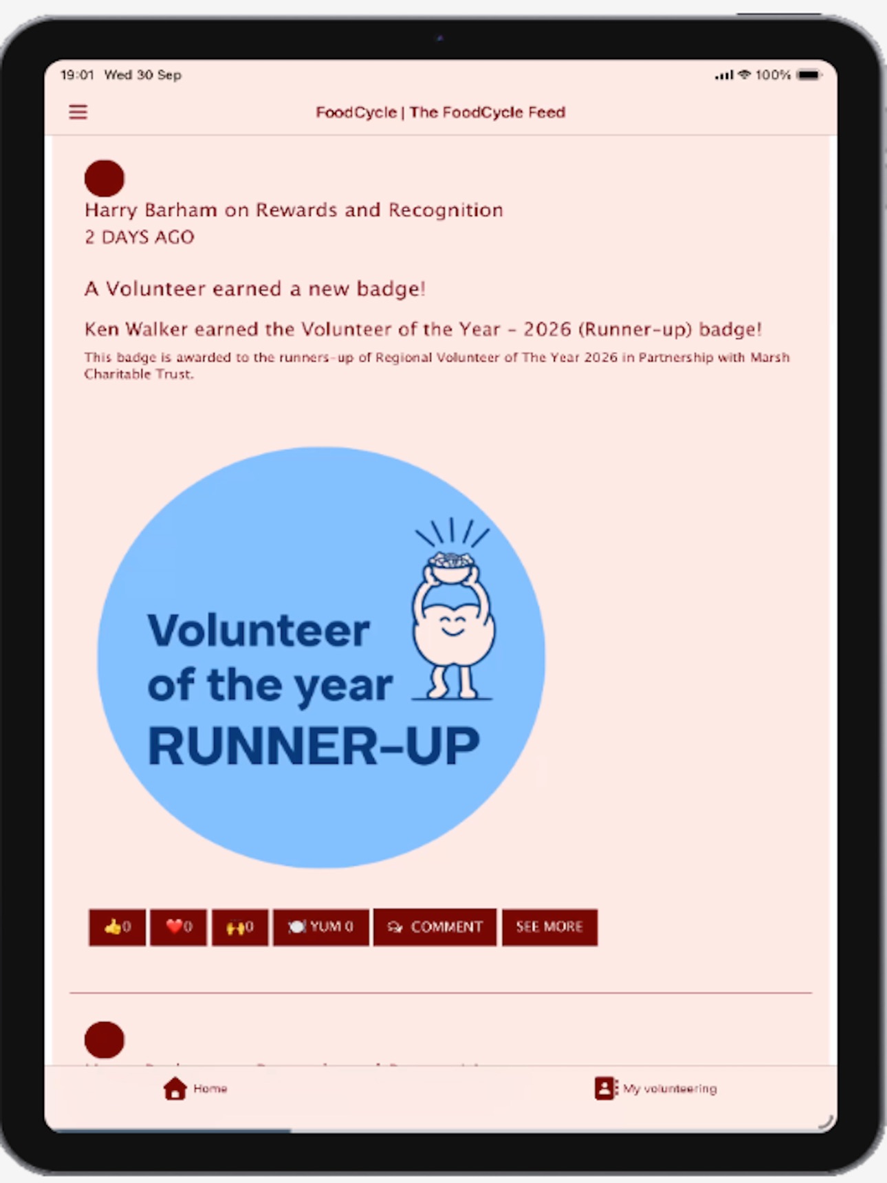 Screenshot 4 of FoodCycle PL Portal