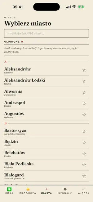Trafna Pogoda iPhone screenshot 3