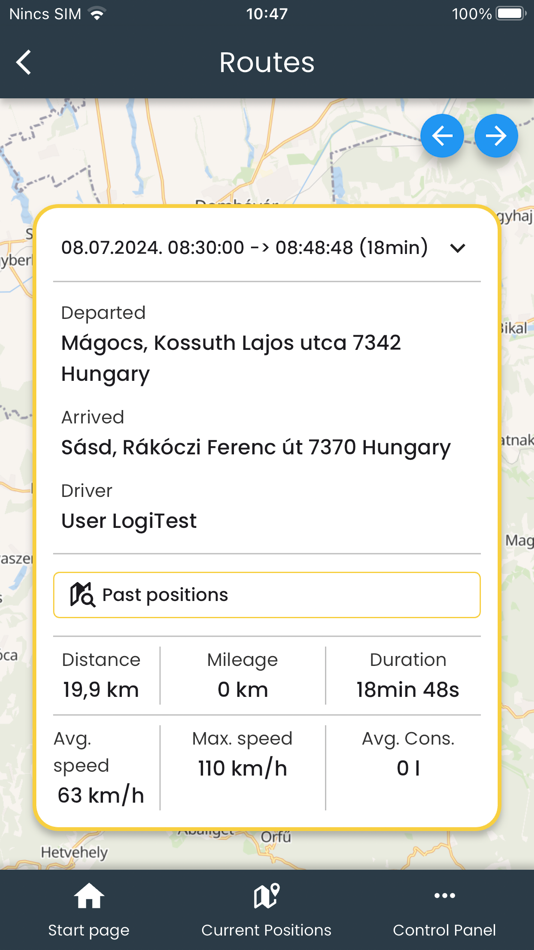 #5. logiGPS (iOS) Podle: logiGPS GmbH