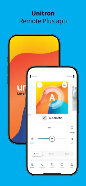 Unitron Remote Plus iPhone screenshot 1