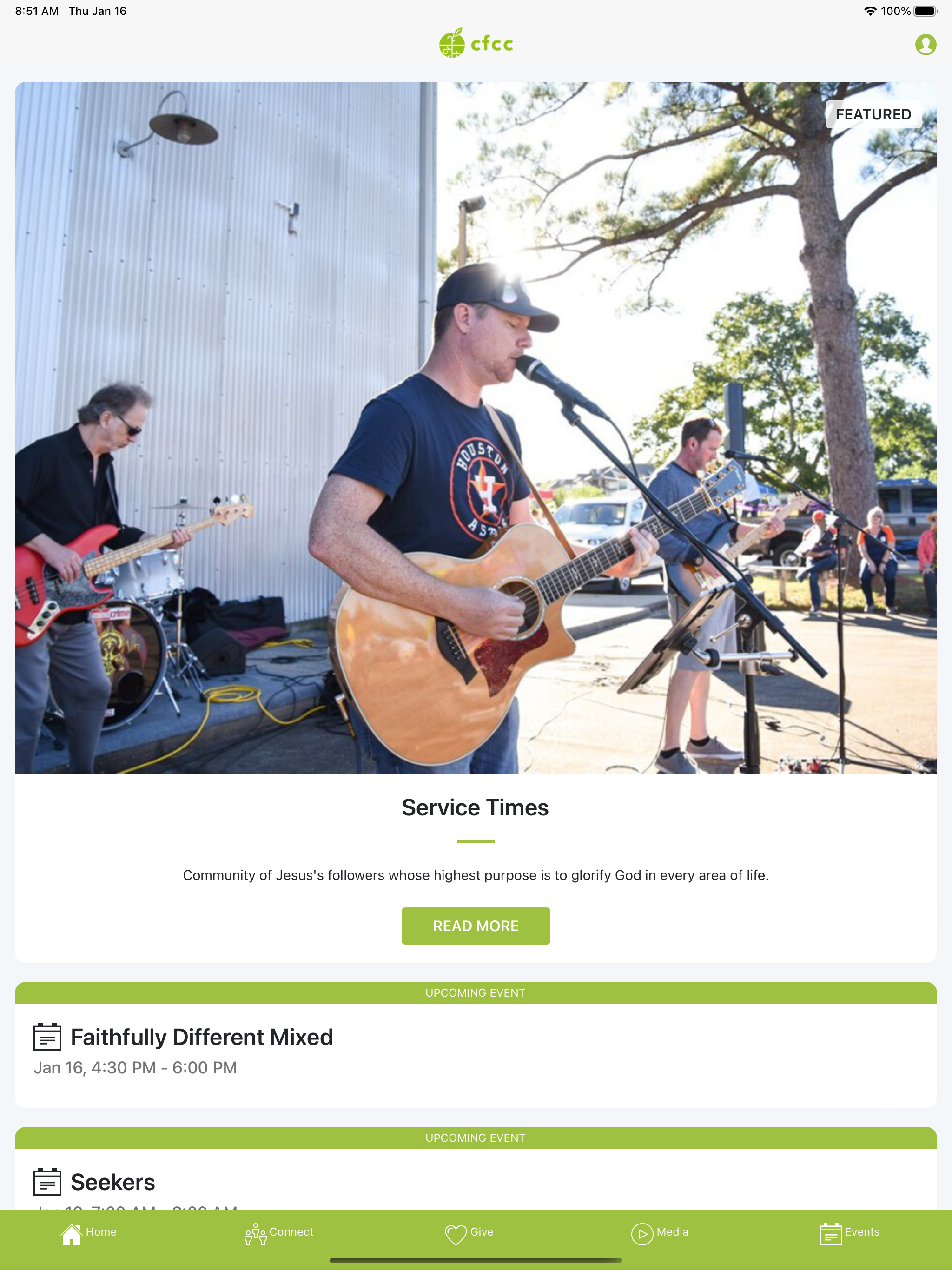 Cy-Fair Christian Church screenshot 4