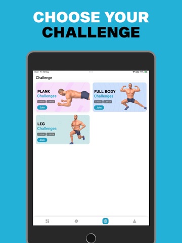 FitRive: Gym Workout Plan iPad screenshot