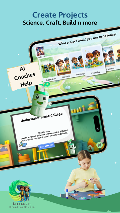 LittleLit Kids Creative Studio Screenshot