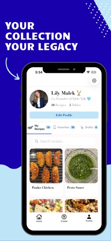 Table Talk - Recipe Sharing screenshot