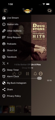 Big Buck Country 101.5 screenshot