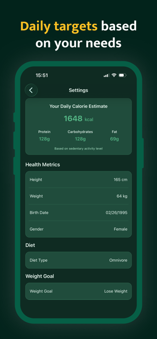 AI Calorie Tracker - PicPlate Screenshot 6 of 6