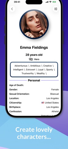 Untold Novel - Story Planner iPhone screenshot