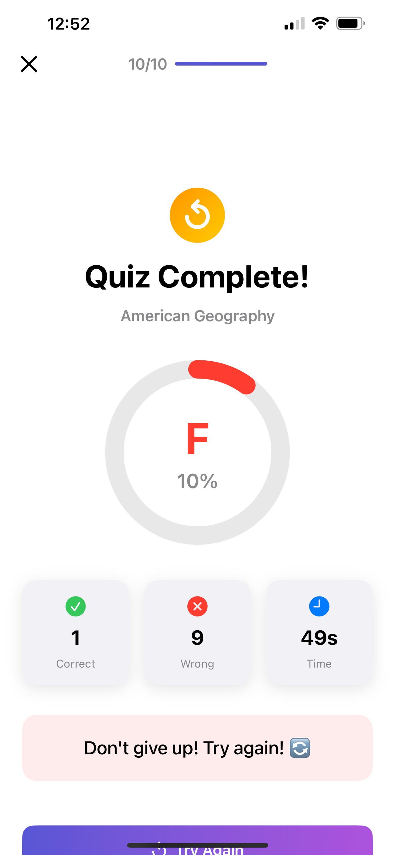 BrainU Trivia screenshot 3