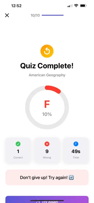 BrainU Trivia screenshot 3