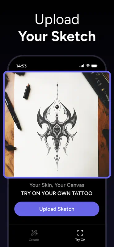 AI Tattoo Generator - InkLab screenshot 5 of 6