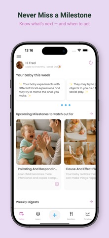 BabySteps App - Baby Tracker screenshot