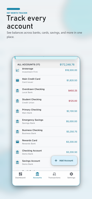 NWT — Net Worth Tracker Screenshot 5 of 10