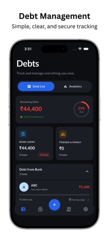 Settle Book screenshot