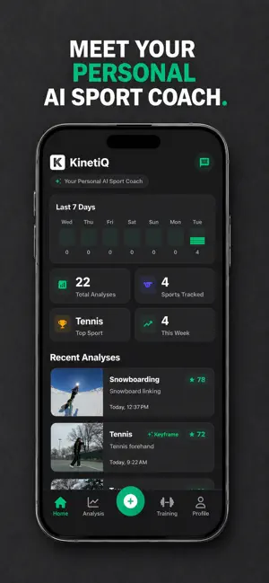 KinetiQ: AI Sports Coach screenshot 1