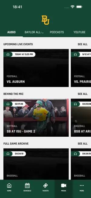 Baylor Sports screenshot 3