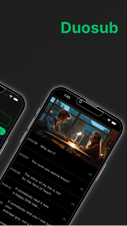 Duosub - 映画,ドラマで英語学習