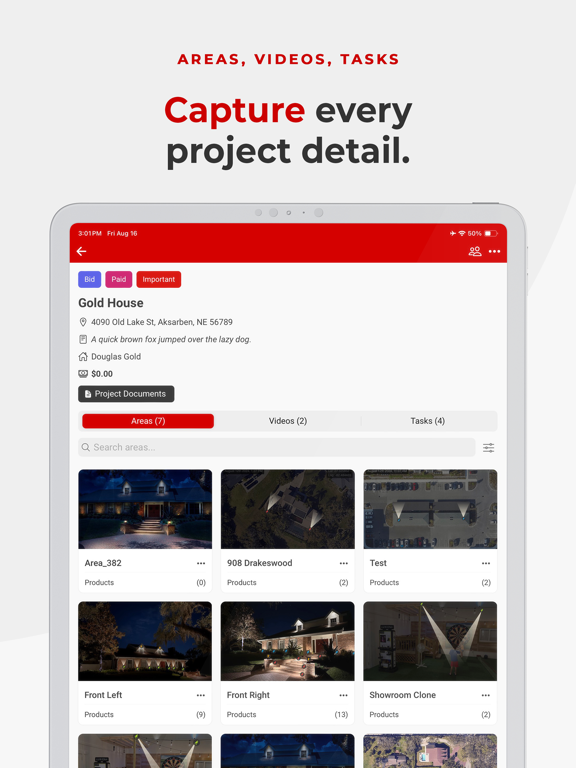 Lighting BOSS PRO iPad screenshot 3 - Utilities app
