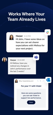 Wisq - Agentic HR iPhone screenshot