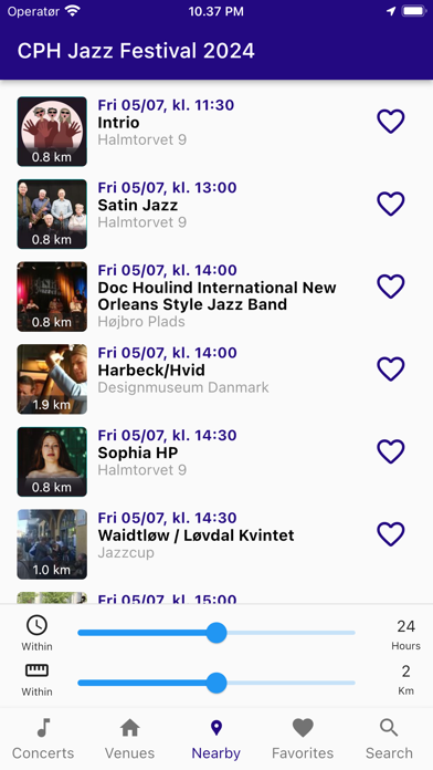 Copenhagen Jazz Festival 2025 Screenshot