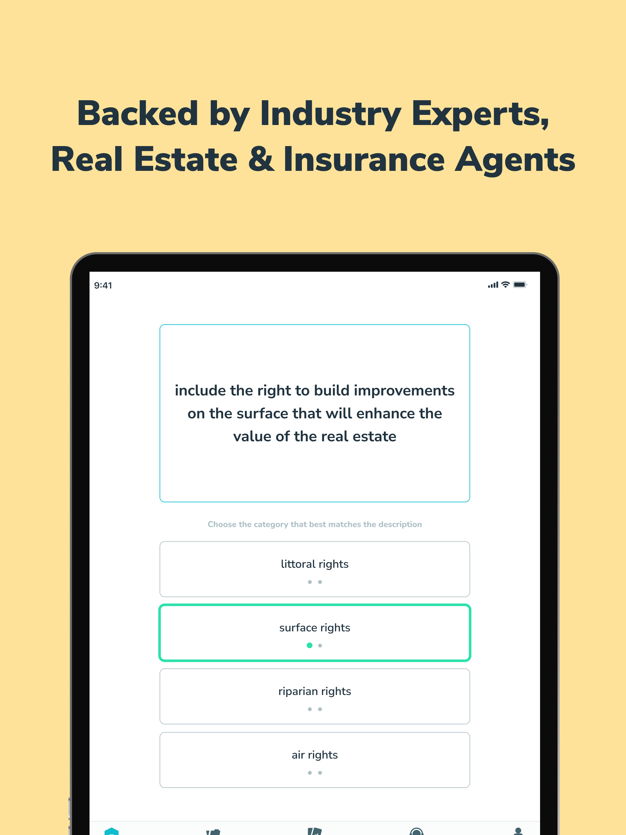Aceable Real Estate, Insurance