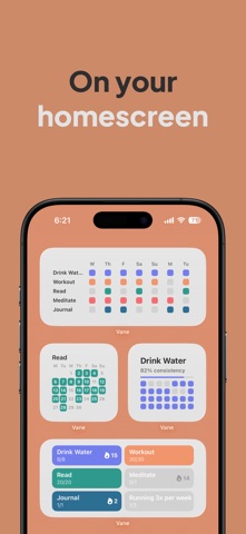Vane: Habit Tracker Screenshot 3 of 7