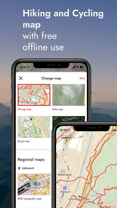 Rother: Hiking Tours & Maps Screenshot