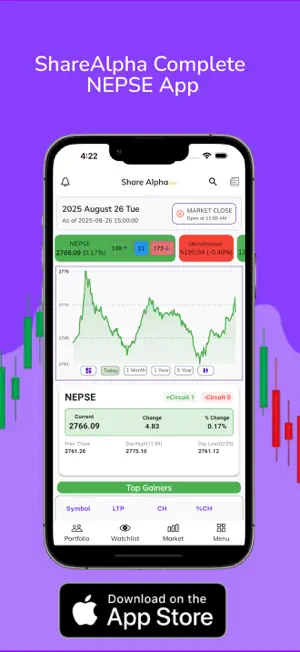 Share Alpha: NEPSE IPO & AI screenshot 1