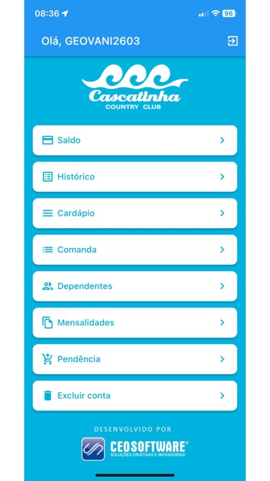 Clube Cascatinha Screenshot 2 of 10