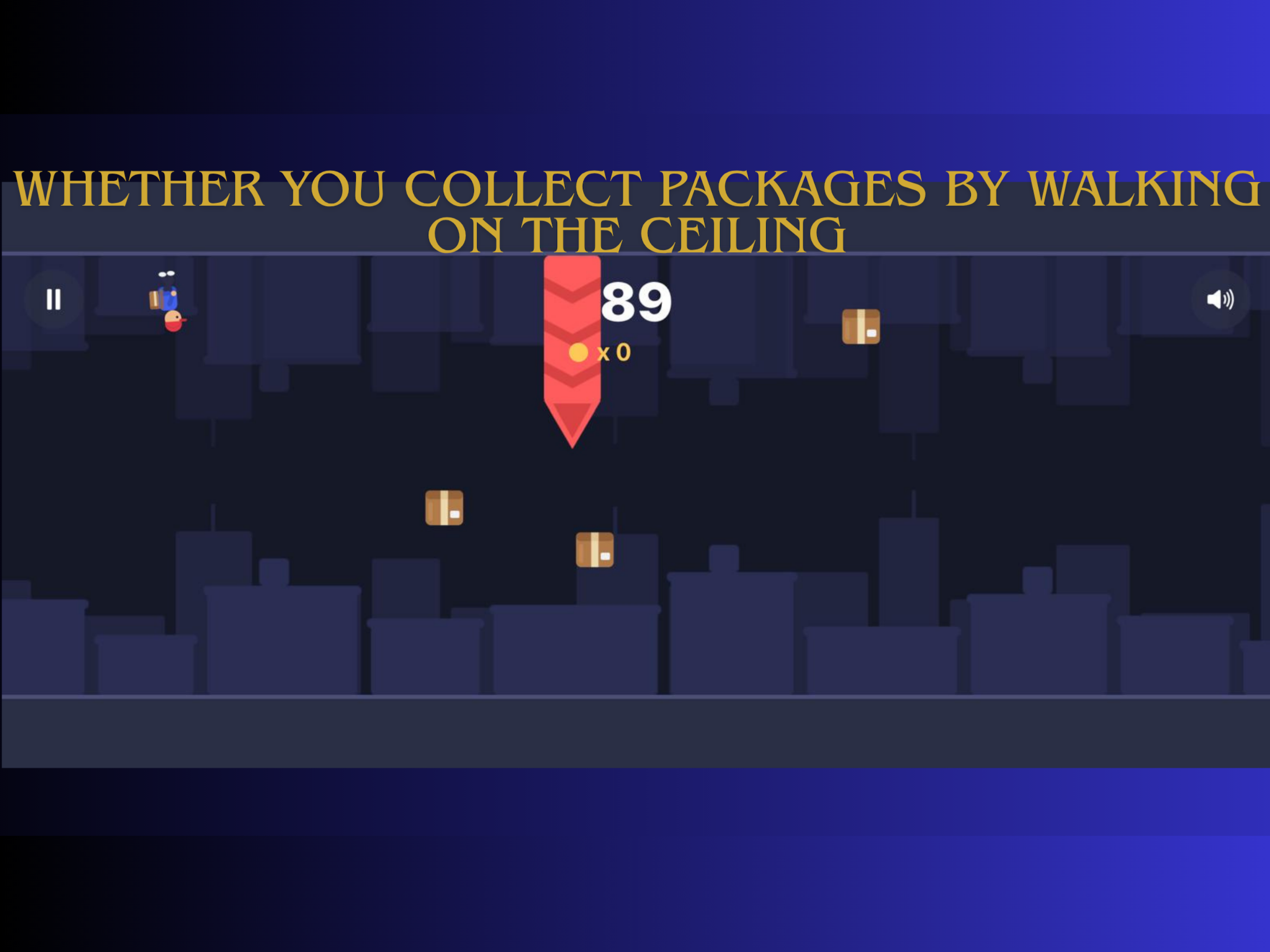 Gravity Flip Courier: Runner screenshot 6
