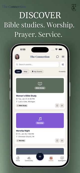 The Connection App Screenshot 2 of 6