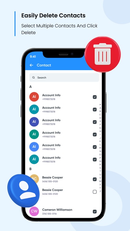 Contact Manager & Backup screenshot-3
