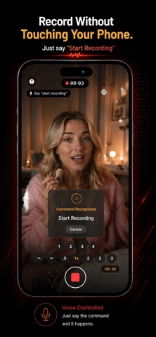 Wave Camera - Gesture & Voice Screenshot 2 of 6