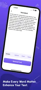 Paraphrase - AI Reword Tool screenshot #3 for iPhone