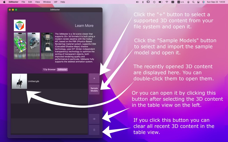 3dMaster for Desktop screenshot 1