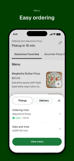Giacomo's Pizza screenshot 3