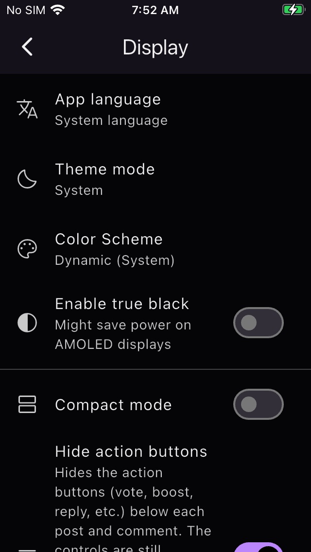 iPhone screenshot