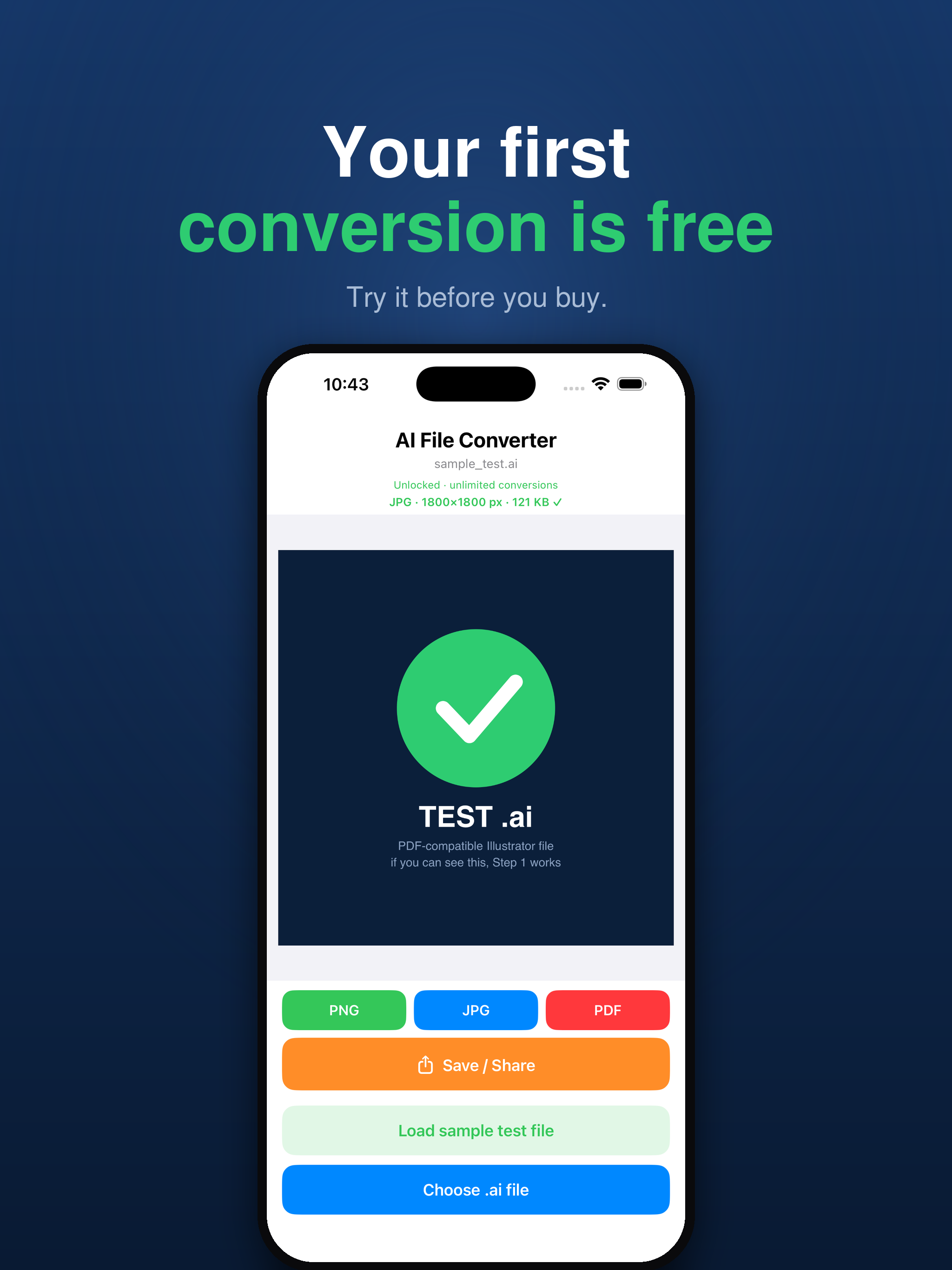 AI File Converter: to PDF PNG screenshot 6