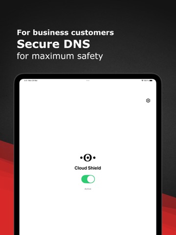 Securepoint Cloud Shield iPad screenshot
