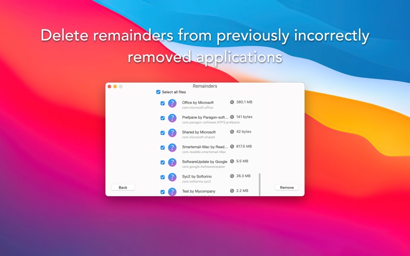 App screenshot