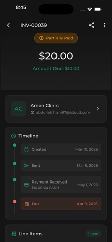 ZOVOX: Freelancer Finance screenshot