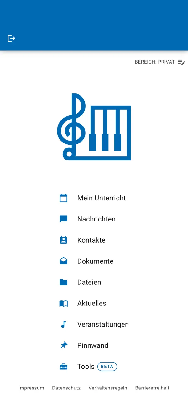 Screenshot #1 pour Musikschule Neu-Ulm