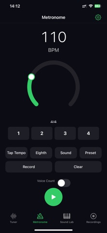 TonalPulse Tuner & Metronome screenshot