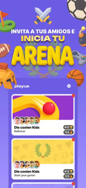 playus: Minijuegos Arena iPhone screenshot 4