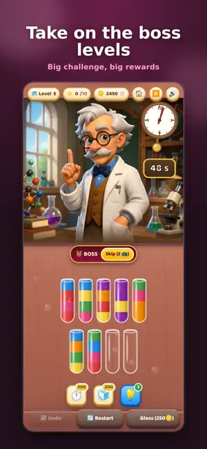 Potion Clash: Color Sort screenshot 4